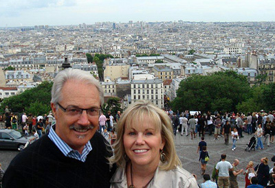 Dr. Hatzke and his wife